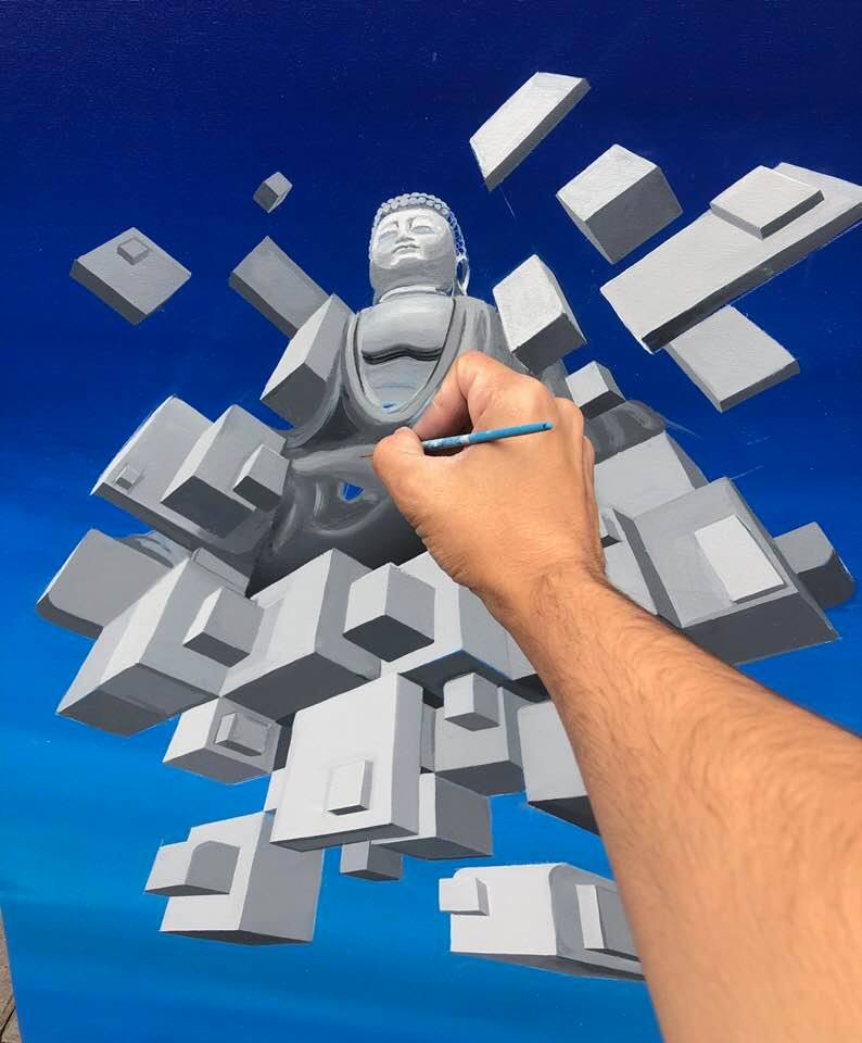 kaliptus painting live